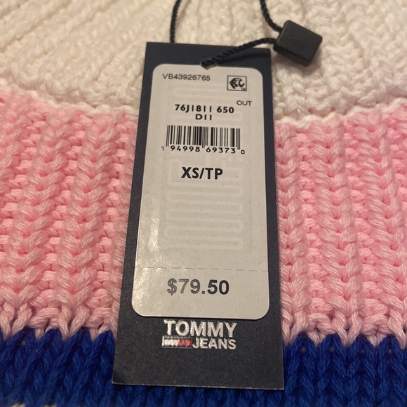 NWT TOMMY JEANS Size XS Sweater - Picture 6 of 12